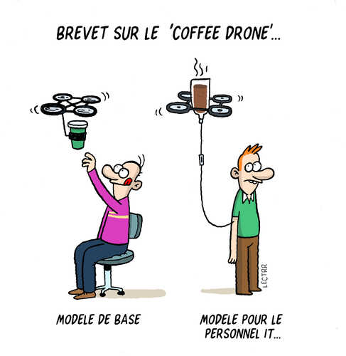 Coffee drone