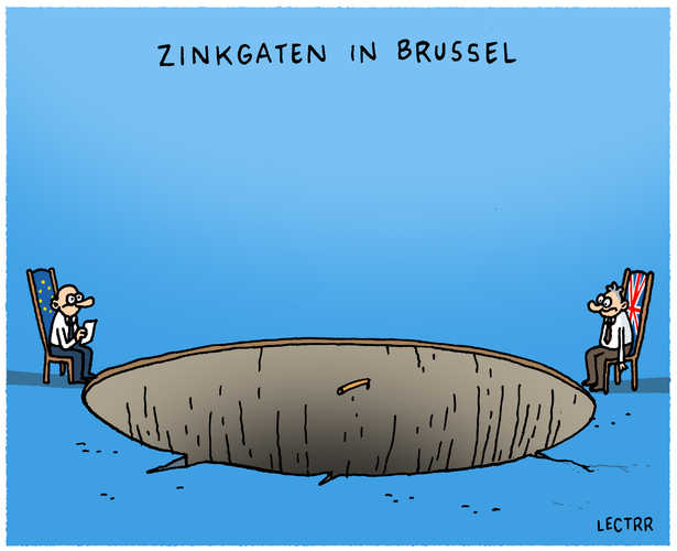 Zinkgaten in Brussel